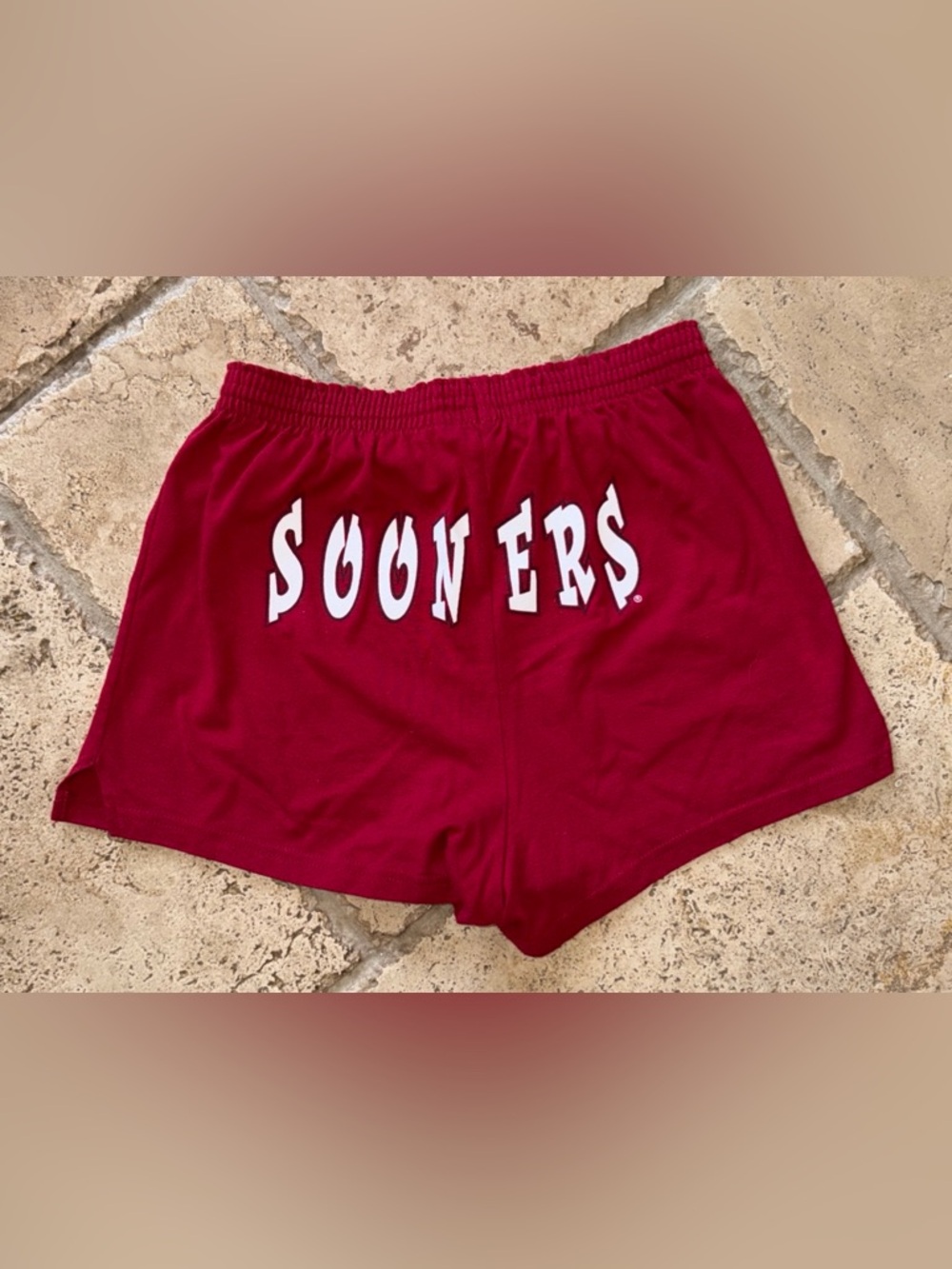 Soffe Women’s Maroon Shorts OU Sooners Size Medium